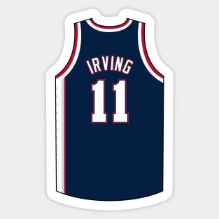 Kyrie Irving Brooklyn Jersey Qiangy Sticker